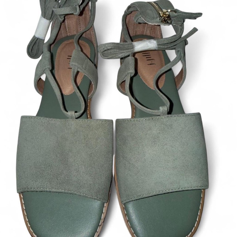 NWT J. Jill Evonne Gladiator Sandals Green